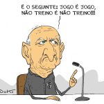 Charge do Duke: as justificativas de Felipão para o momento do Atlético