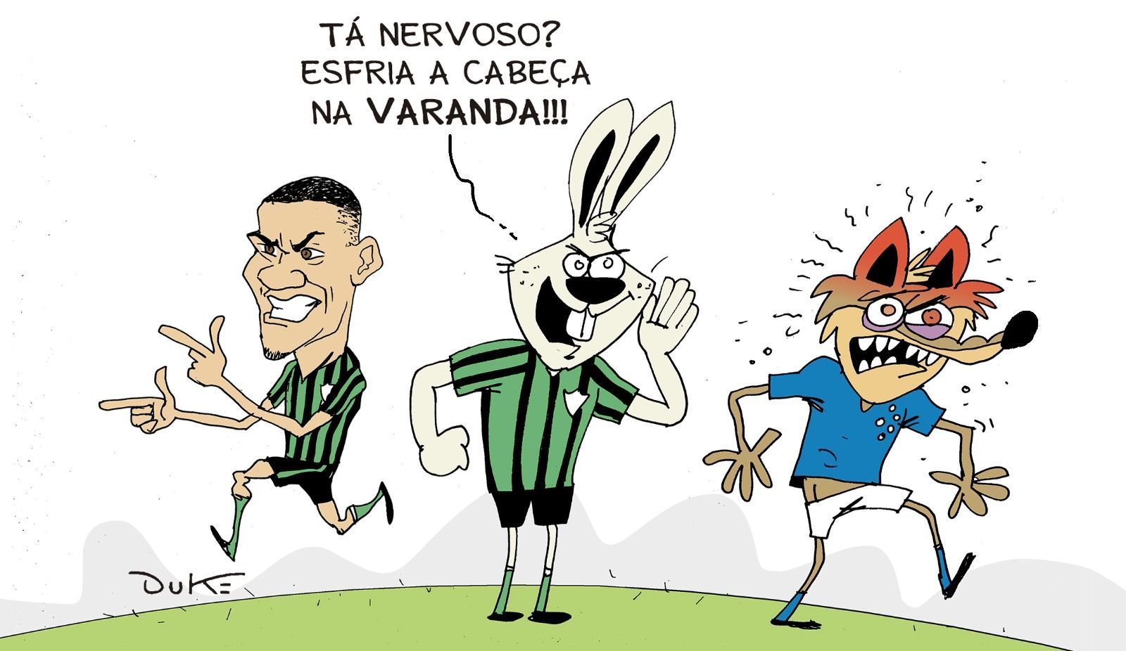 Charge do Duke: a vitória do América sobre o Cruzeiro no clássico