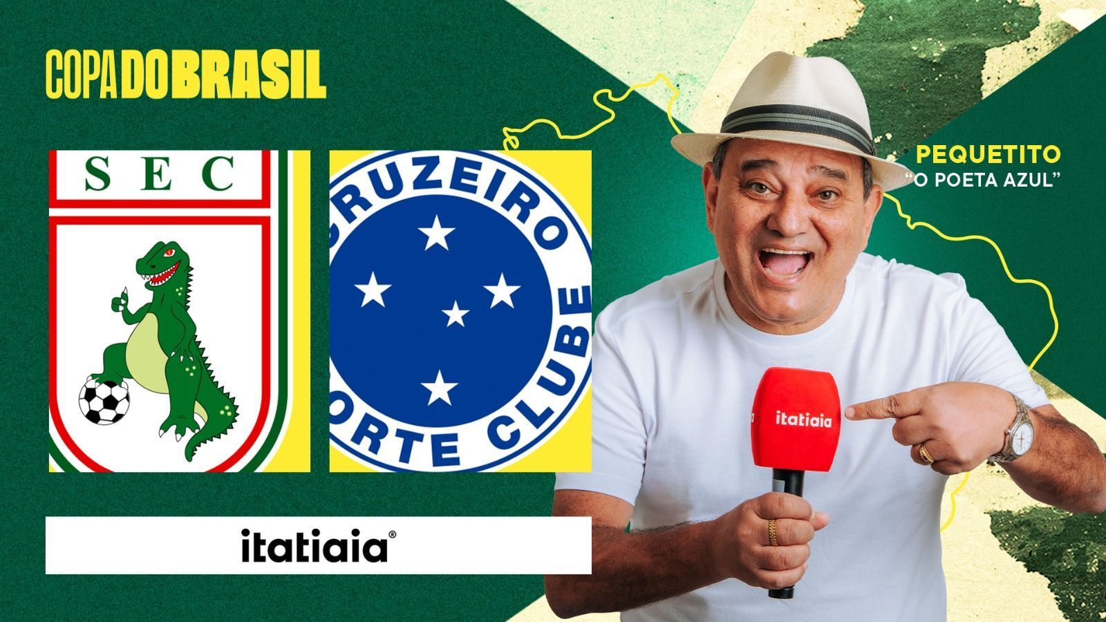 Sousa-PB x Cruzeiro: assista, ao vivo, à transmissão da Itatiaia