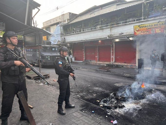 Megaoperação da polícia deixa sete suspeitos mortos no Rio de Janeiro