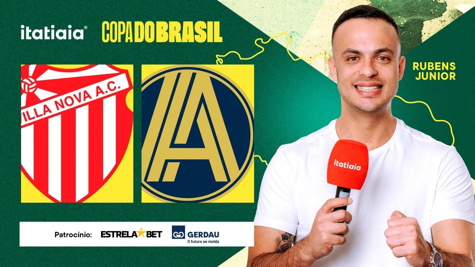Villa Nova x Aparecidense: assista, ao vivo, à transmissão da Itatiaia