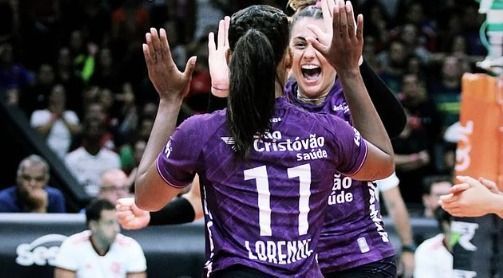 Osasco surpreende e vence Flamengo no Rio de Janeiro pela Superliga Feminina