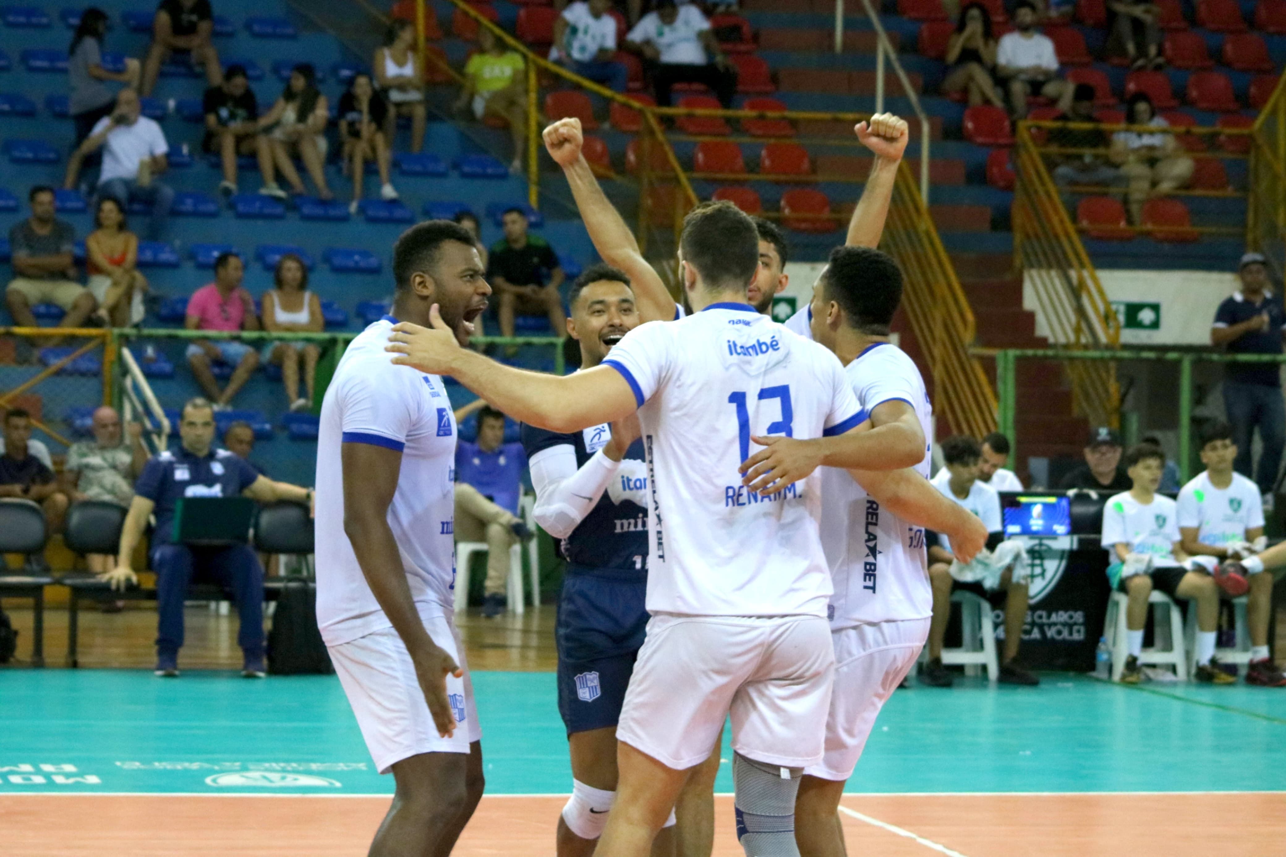 Fora de casa, Itambé Minas vence América Vôlei pela Superliga Masculina