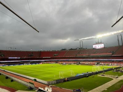 Estádio do MorumBis para clássico entre São Paulo e Palmeiras