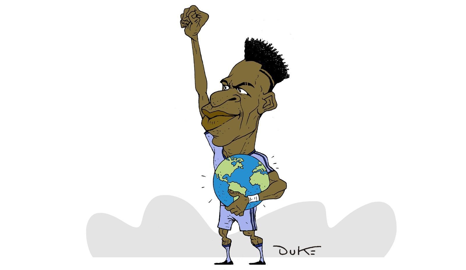 Charge do Duke: o atacante Vini Júnior e o combate ao racismo