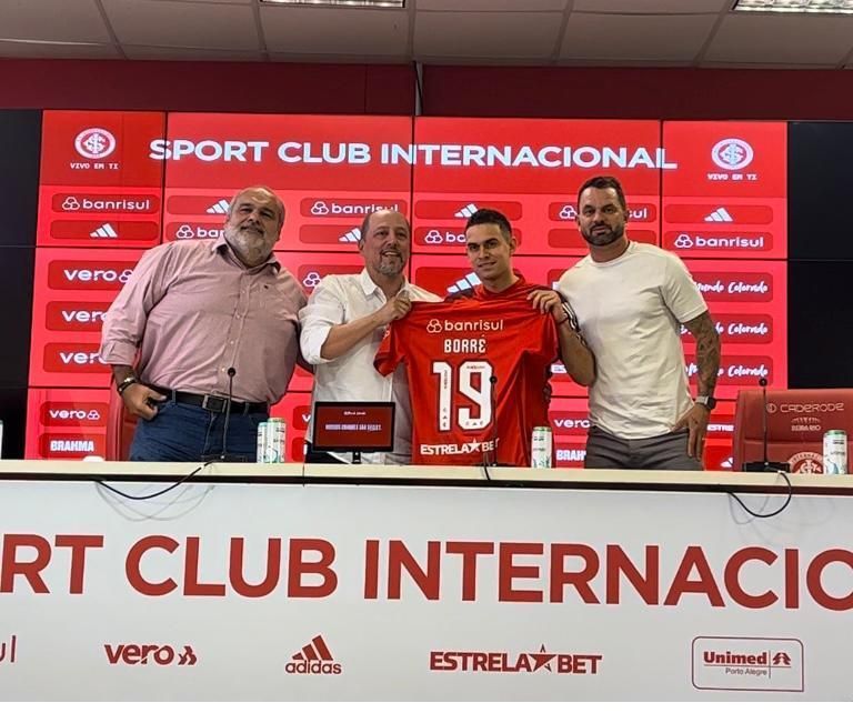Borré é apresentado no Inter e conta por que escolheu o Colorado