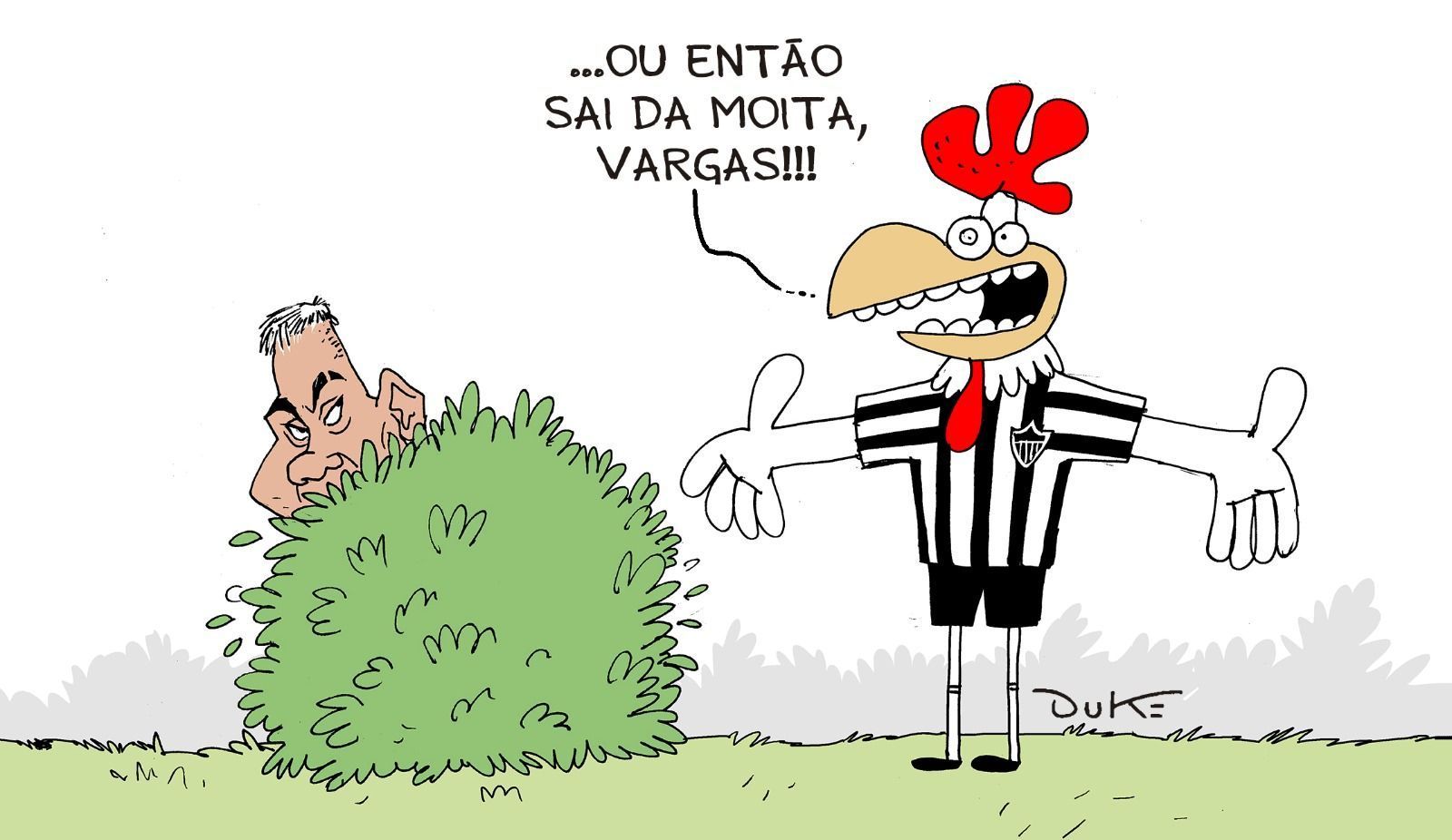 Charge do Duke: a situação de Eduardo Vargas no Atlético