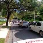 Motoristas de aplicativo protestam contra regulamentação em BH: 'sindicato não'
