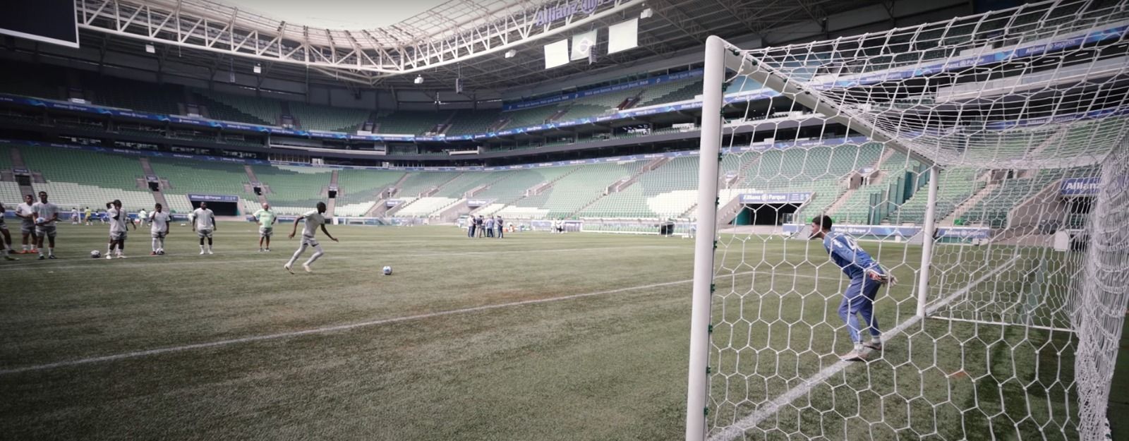 Palmeiras marca treino no Allianz Parque antes de semifinal no Paulista