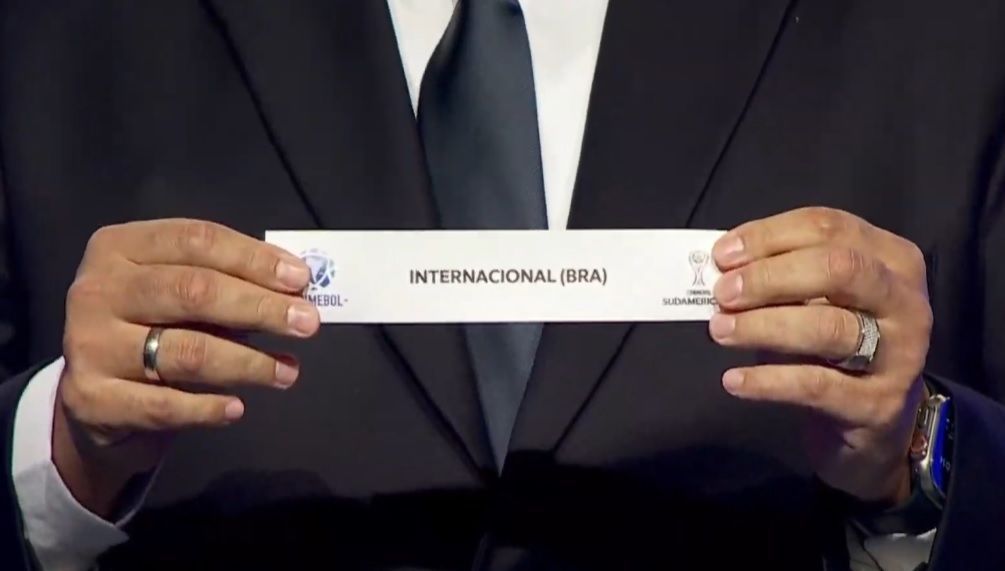 Inter na Sul-Americana: veja adversários sorteados para fase de grupos