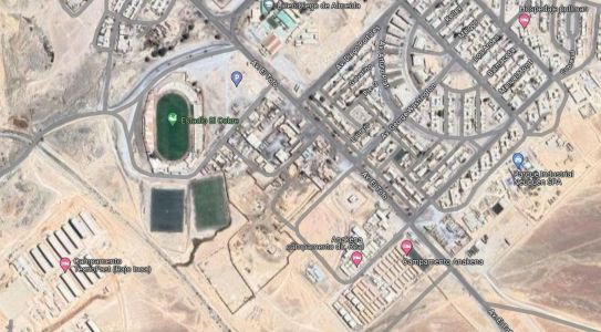 localização do estádio el cobre, do Cobresal, no Atacama, Chile