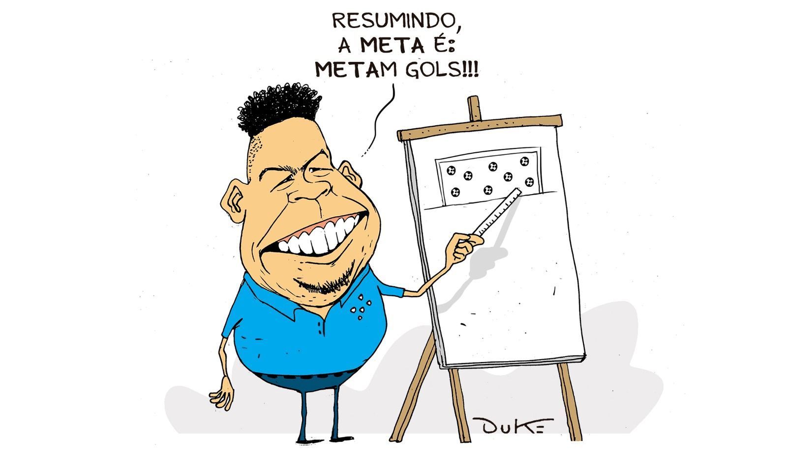Charge do Duke: a meta de Ronaldo para o Cruzeiro em 2024