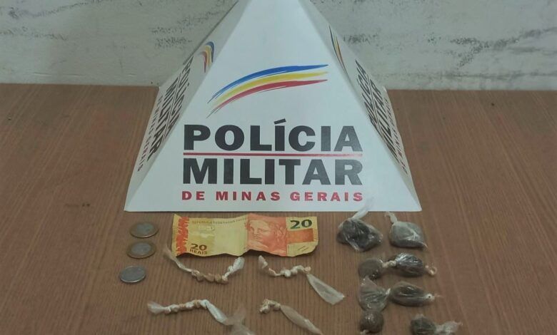 Polícia Militar detém indivíduo por tráfico de drogas em Ouro Preto