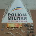 Polícia Militar detém indivíduo por tráfico de drogas em Ouro Preto