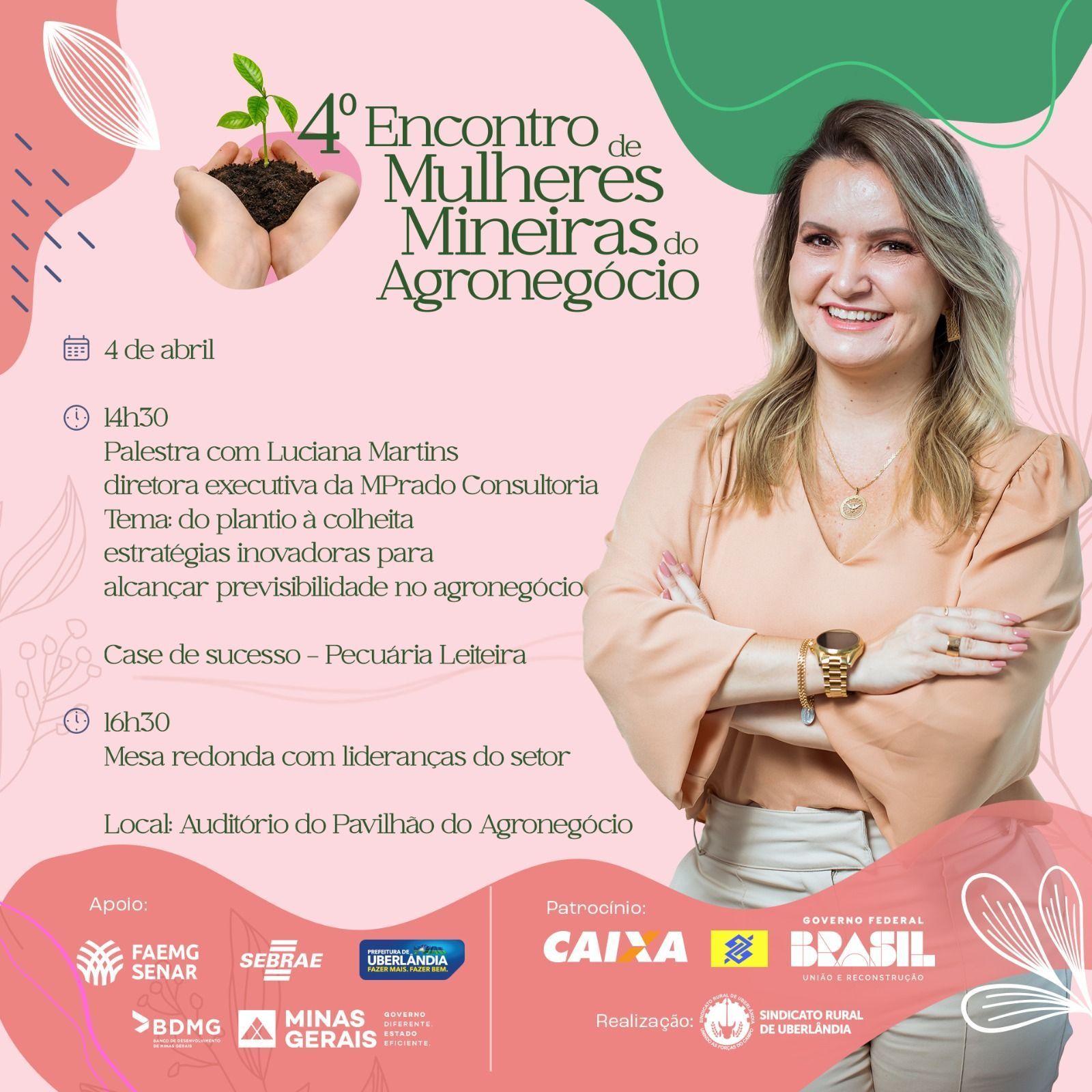 4º Encontro de Mulheres Mineiras do Agro acontece hoje na Femec; saiba como será