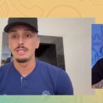 Jogador do Santos manda recado para ex-BBB Bin Laden, que reage: 'Não acredito'
