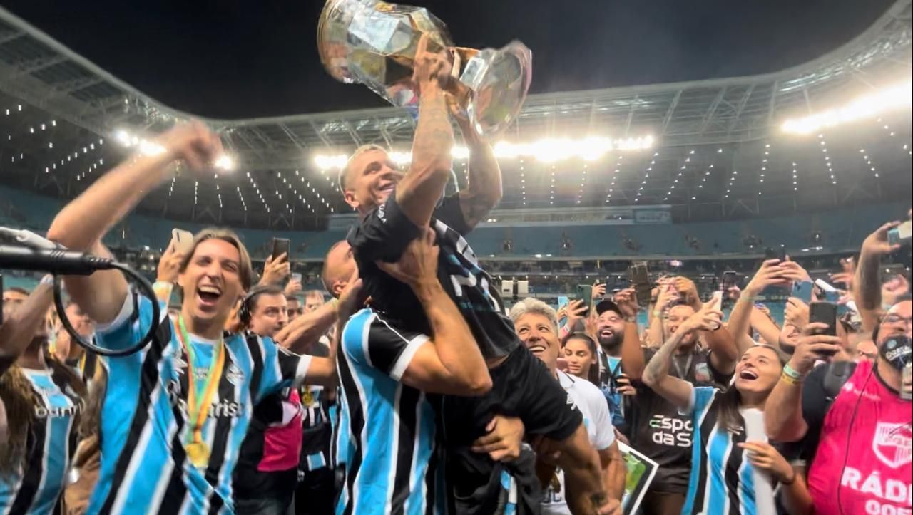 Grêmio heptacampeão gaúcho: veja a festa do título na Arena