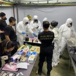 Veja imagens da perícia no caso dos corpos encontrados em barco no Pará