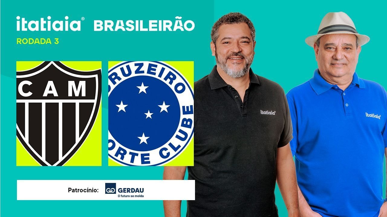 Atlético x Cruzeiro: assista, ao vivo, à transmissão da Itatiaia
