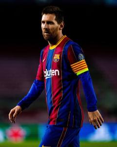 Lionel Messi é considerado um dos maiores jogadores da história do Barcelona • Reprodução/X Barcelona
