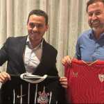 Presidentes de Corinthians e Sevilla se reúnem em São Paulo