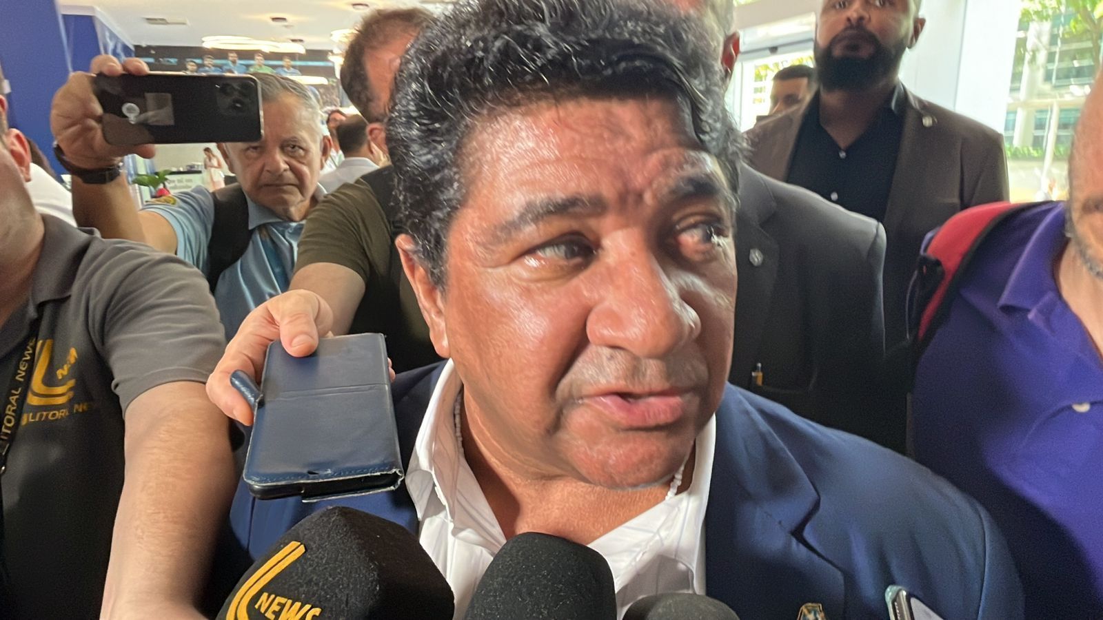 Presidente da CBF responde sobre paralisação do Campeonato Brasileiro
