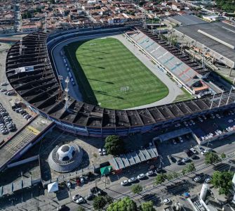 Estádio Rei Pelé, em Maceió (AL)