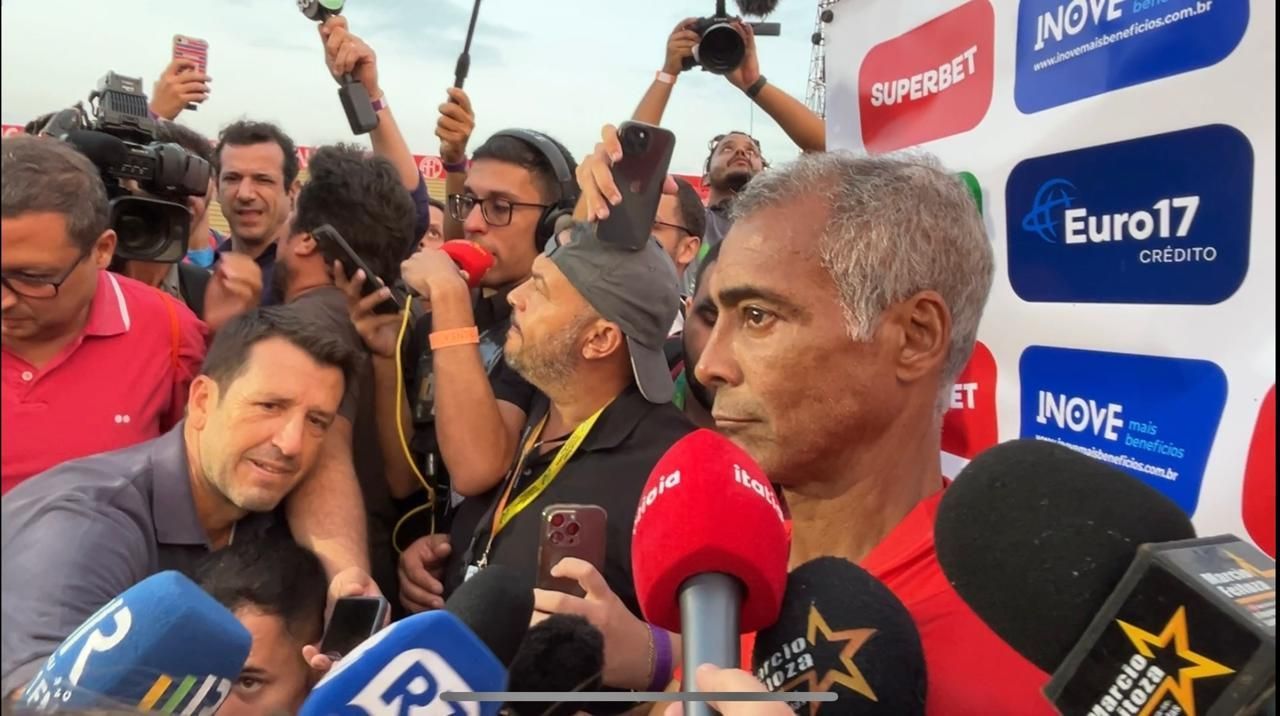 Romário explica motivo por não ter entrado em campo pelo América-RJ