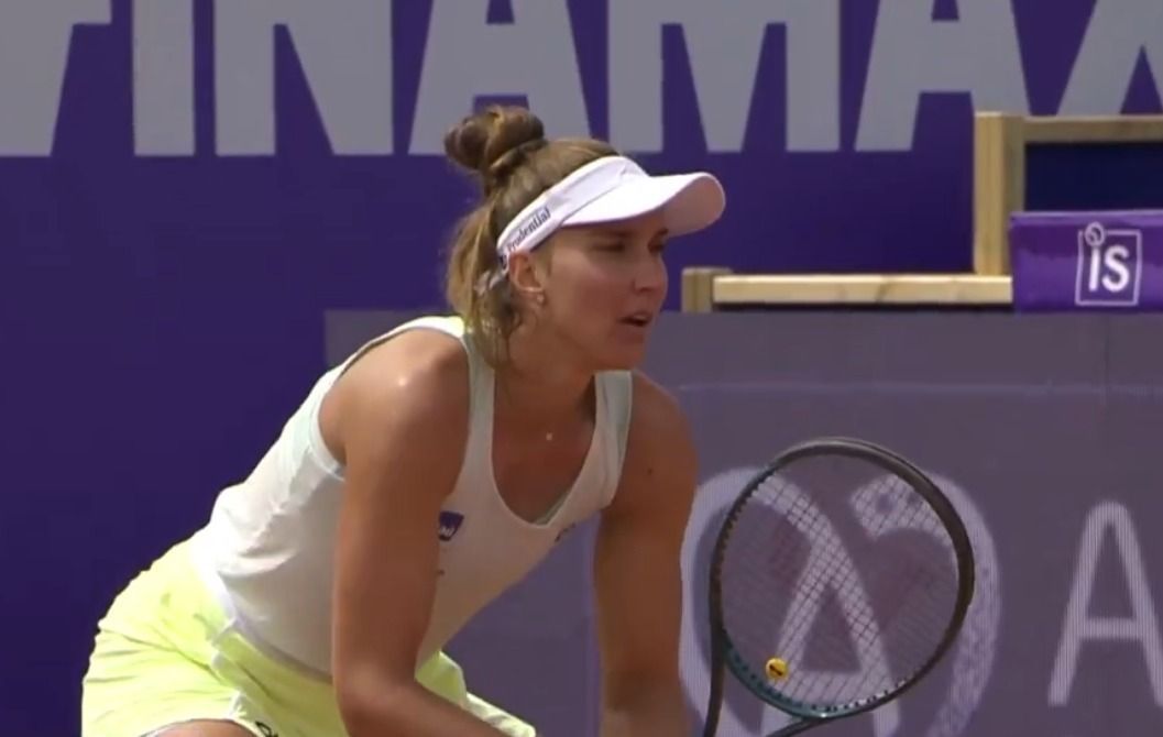 WTA de Estrasburgo: Bia Haddad cai em simples e Luisa Stefani avança nas duplas