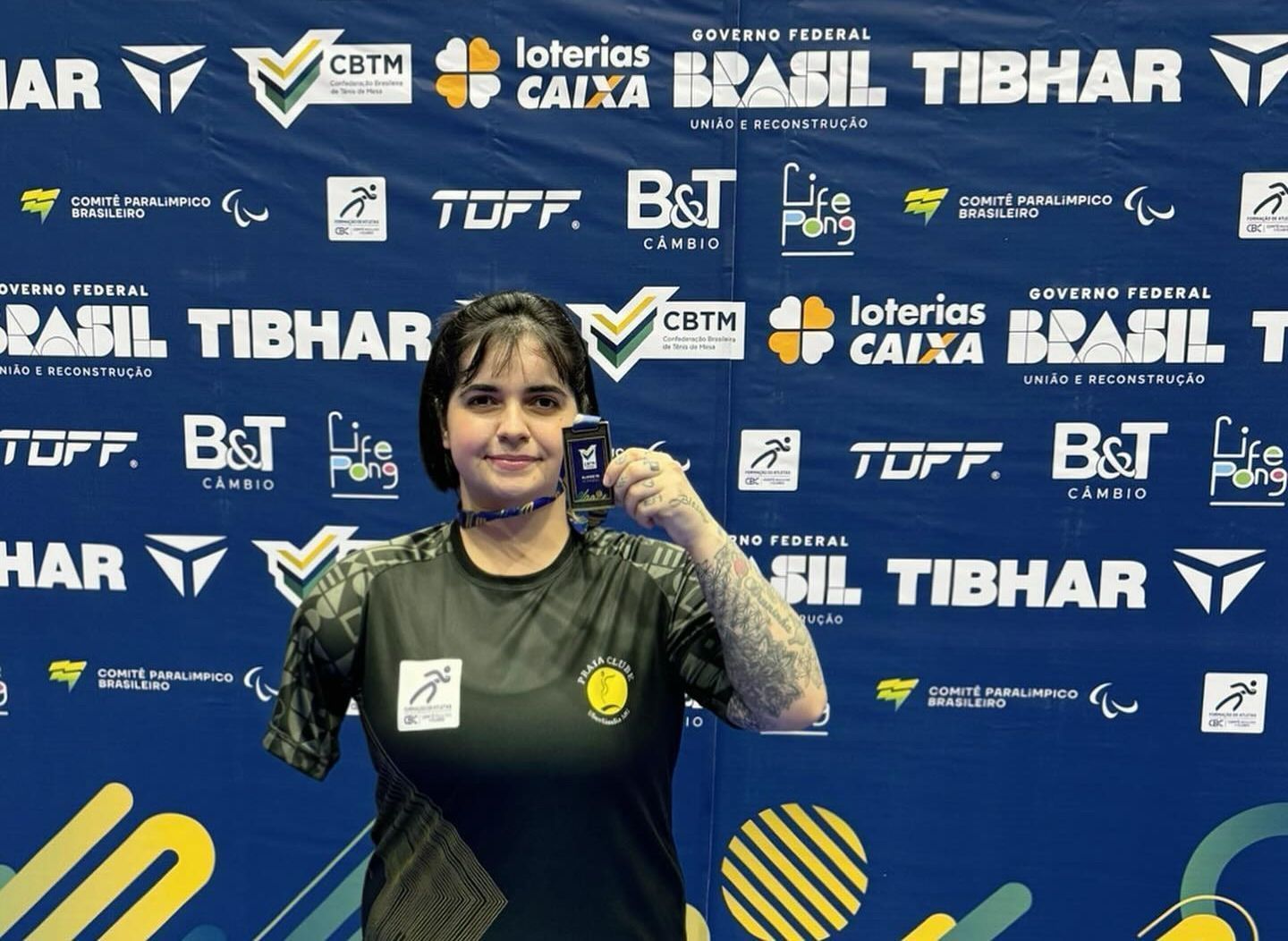 Atleta do Praia Clube será 1ª brasileira a competir em Olimpíada e Paralimpíada
