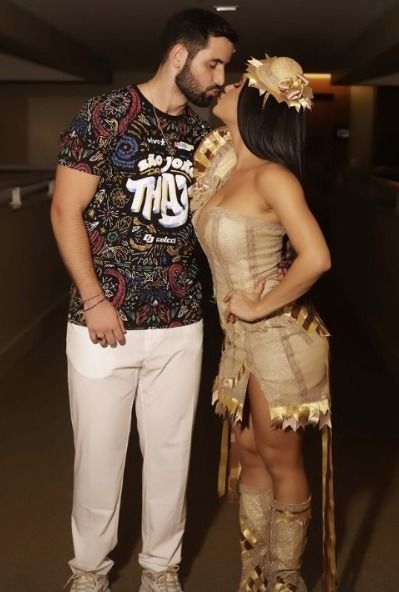 Matteus, do BBB 24, fez bate e volta no São João da Thay para ver apresentação de Isabelle