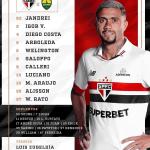 São Paulo x Cuiabá: com novidades, escalações estão definidas para jogo do Brasileirão