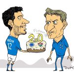 Charge do Duke: William brilha em vitória do Cruzeiro sobre o Fluminense