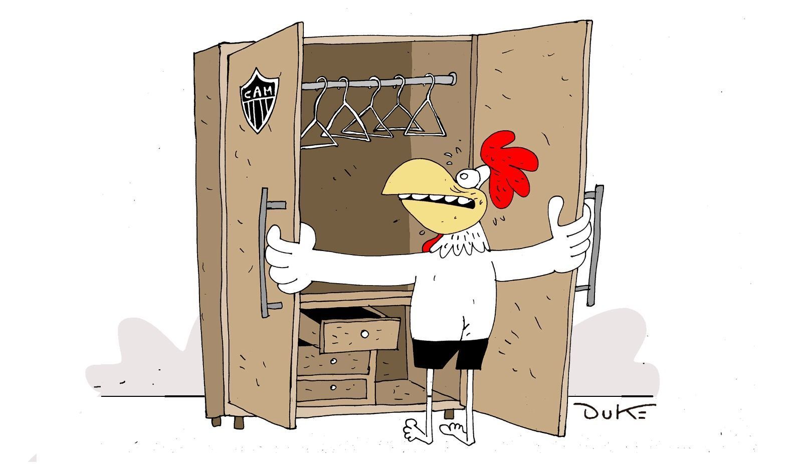 Charge do Duke: a falta de opções de Milito no Atlético