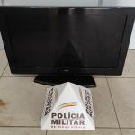 Homem furta TV de 32 polegadas e a troca por pedras de crack