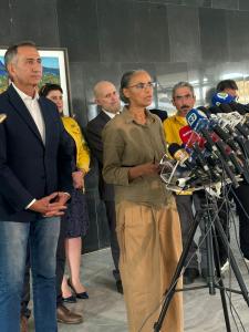 Ministra do Meio Ambiente e Mudança do Clima, Marina Silva