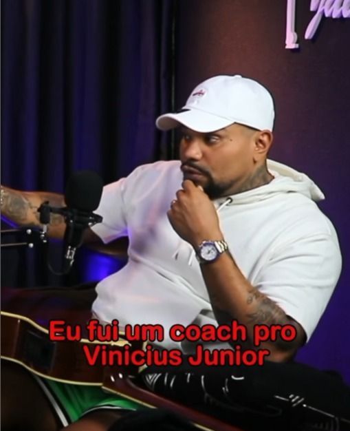 Naldo Benny viraliza após afirmar ter sido 'coach' de Vini Jr., do Real Madrid