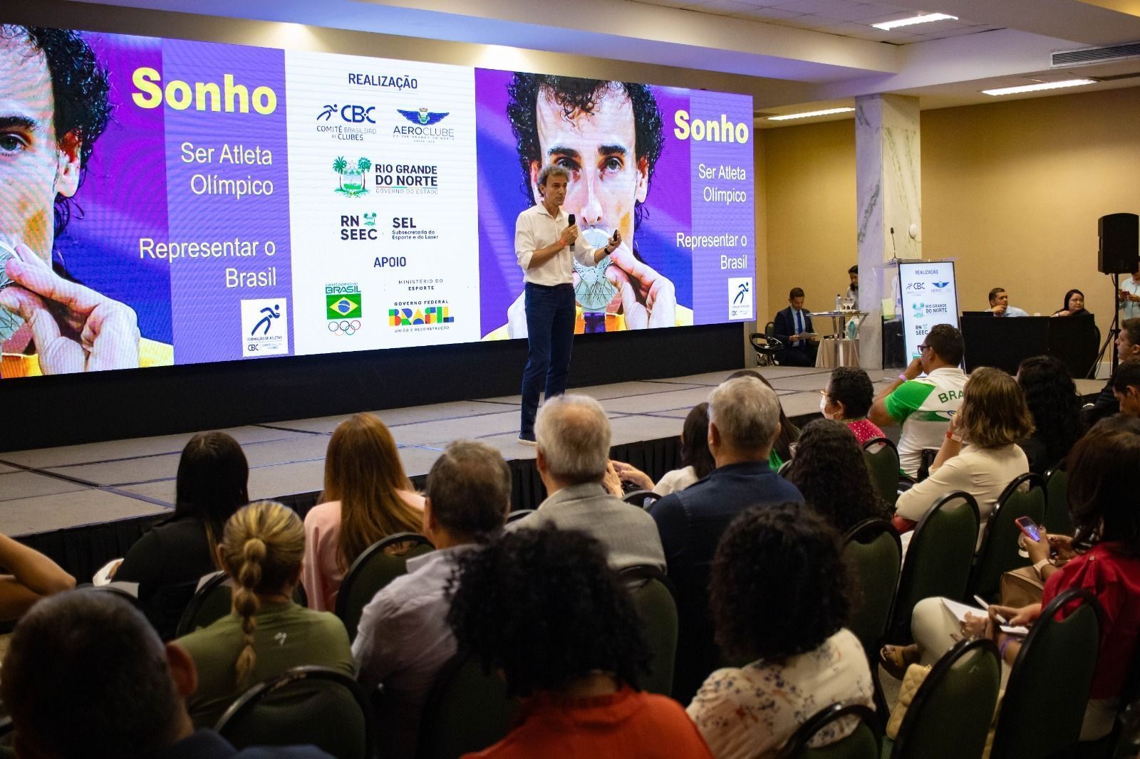 Com campeões olímpicos, BH recebe evento promovido pelo Comitê Brasileiro de Clubes