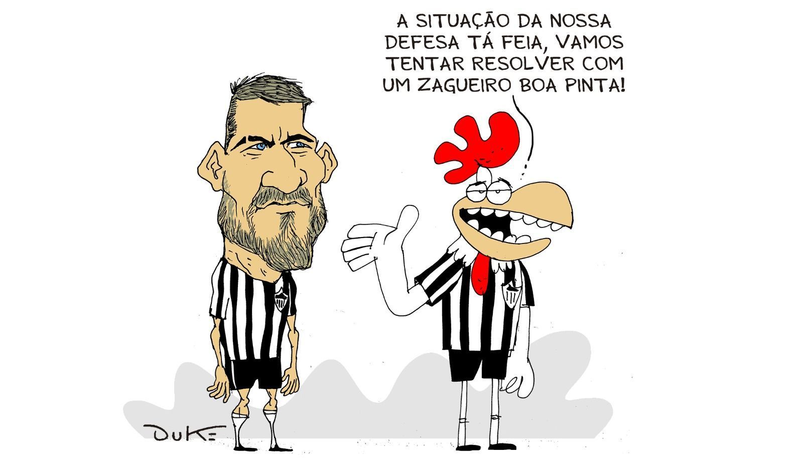 Charge do Duke | A chegada do zagueiro bonitão ao Atlético