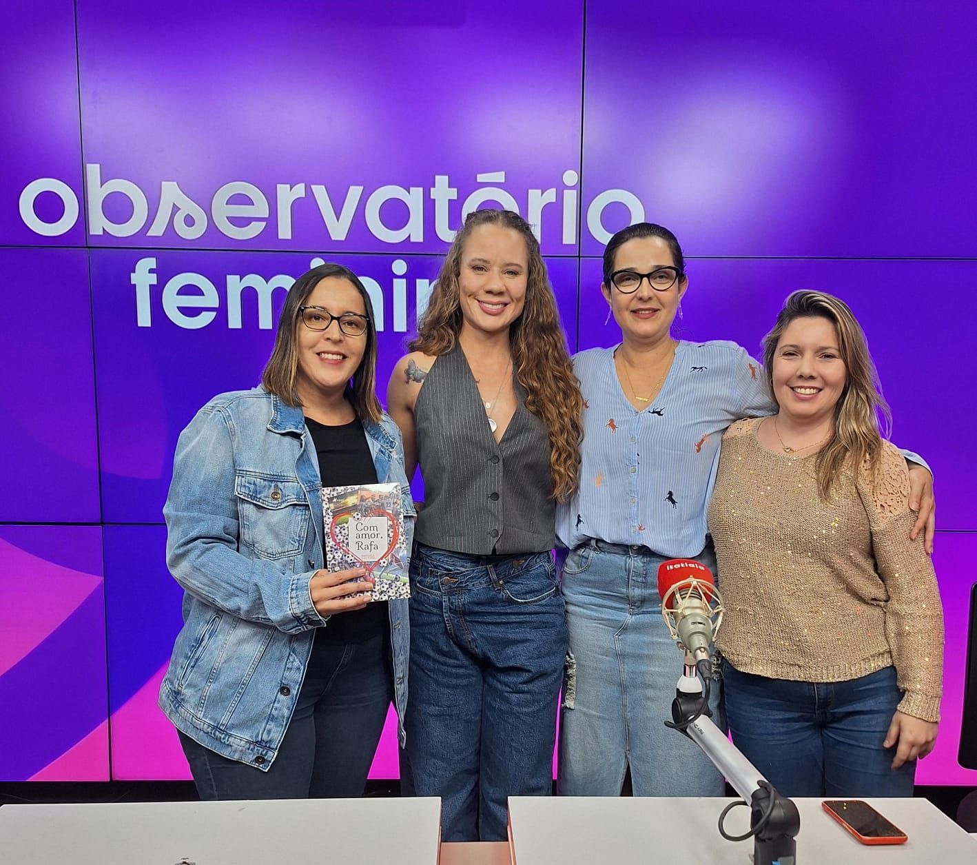 Observatório Feminino recebe a autora Rafaela Vieira para falar sobre o livro 'Com Amor, Rafa'
