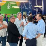 John Textor, do Botafogo, marca presença em sorteio da Copa do Brasil na CBF