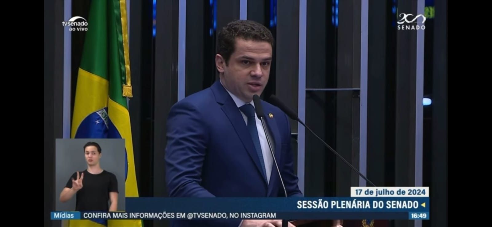 Fala em discurso de Castellar seria indireta para Azevedo, segundo aliados do senador