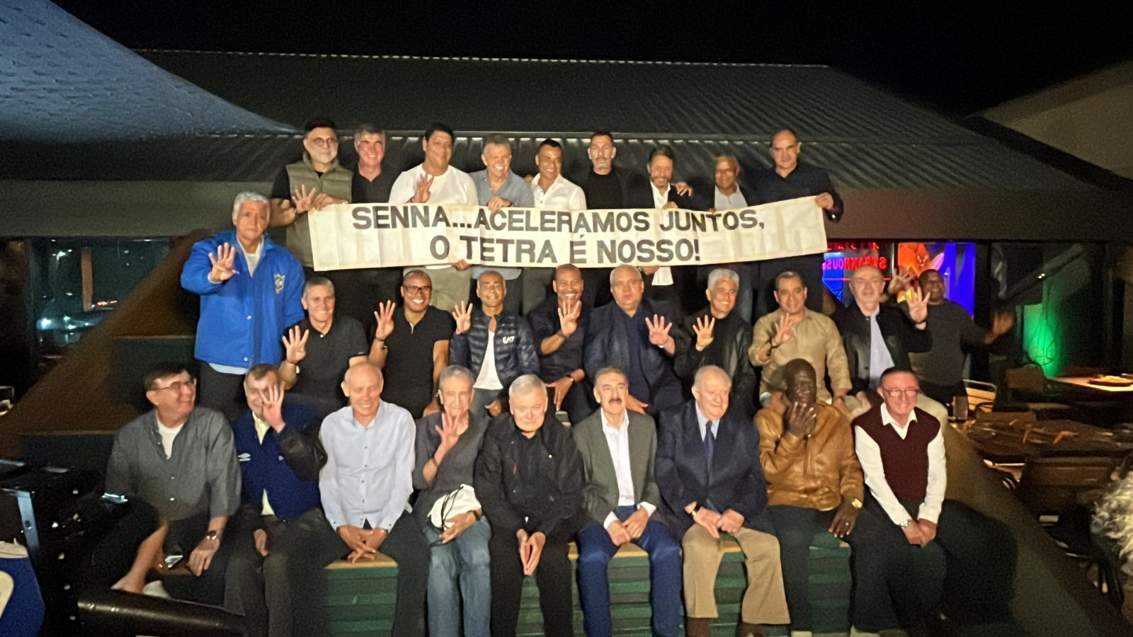 Lembrança a Senna, bronca com a CBF e pazes entre Bebeto e Romário: a festa dos 30 anos do Tetra