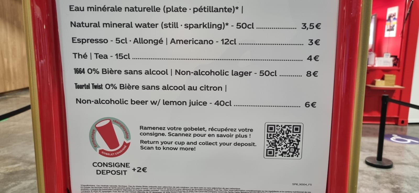 Cerveja a R$ 50! Veja preços de comidas e bebidas nos ginásios dos Jogos Olímpicos