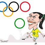Charge do Duke: Marta brilha na estreia de sua última Olimpíada