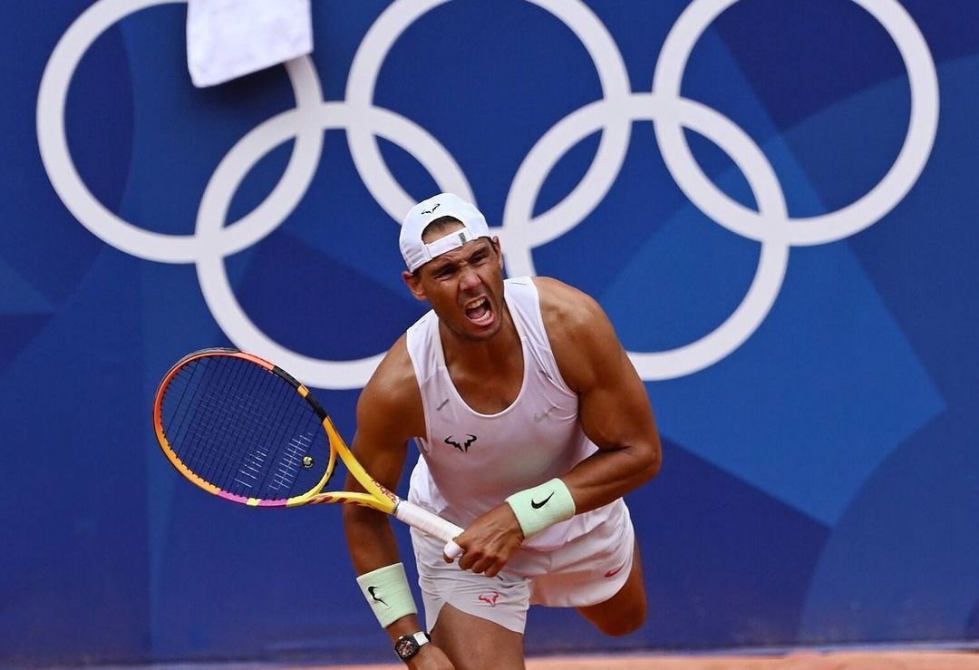 Tenista Rafael Nadal não está garantido na disputa de simples em Paris 2024