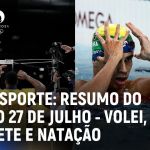 Em Paris | Derrotas no vôlei e basquete preocupam? Cachorrão merece aplausos