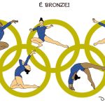 Charge do Duke: o bronze do Brasil na Ginástica Artística em Paris
