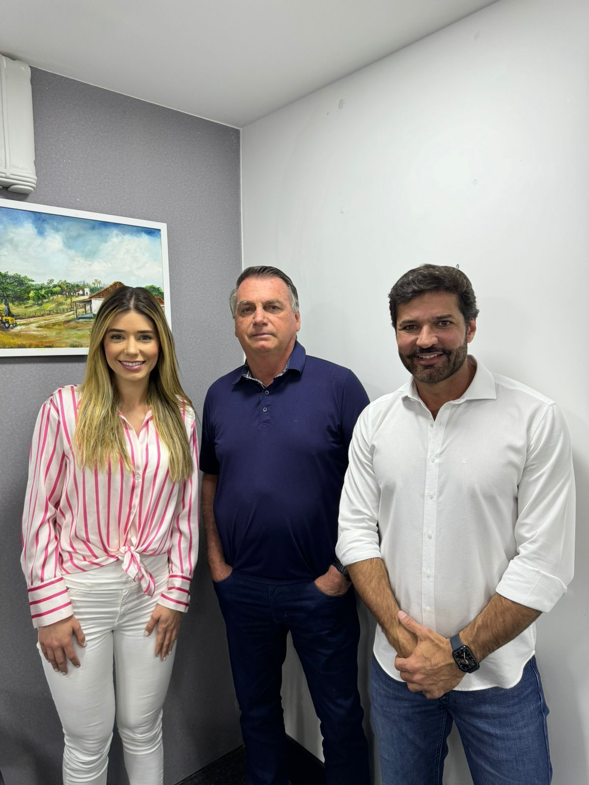 Em Brasília, deputada mineira pede apoio de Bolsonaro para fortalecer candidaturas da direita em MG