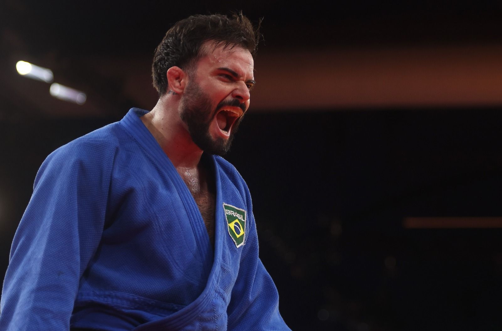 Paris 2024: Rafael Macedo vence no Judô, avança às quartas e entra na 'zona de medalha'